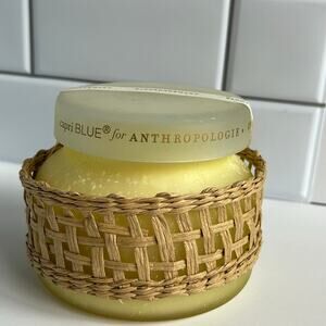 Capri Blue Ambrosia for Anthropologie 19 oz Woven Basket Candle New
